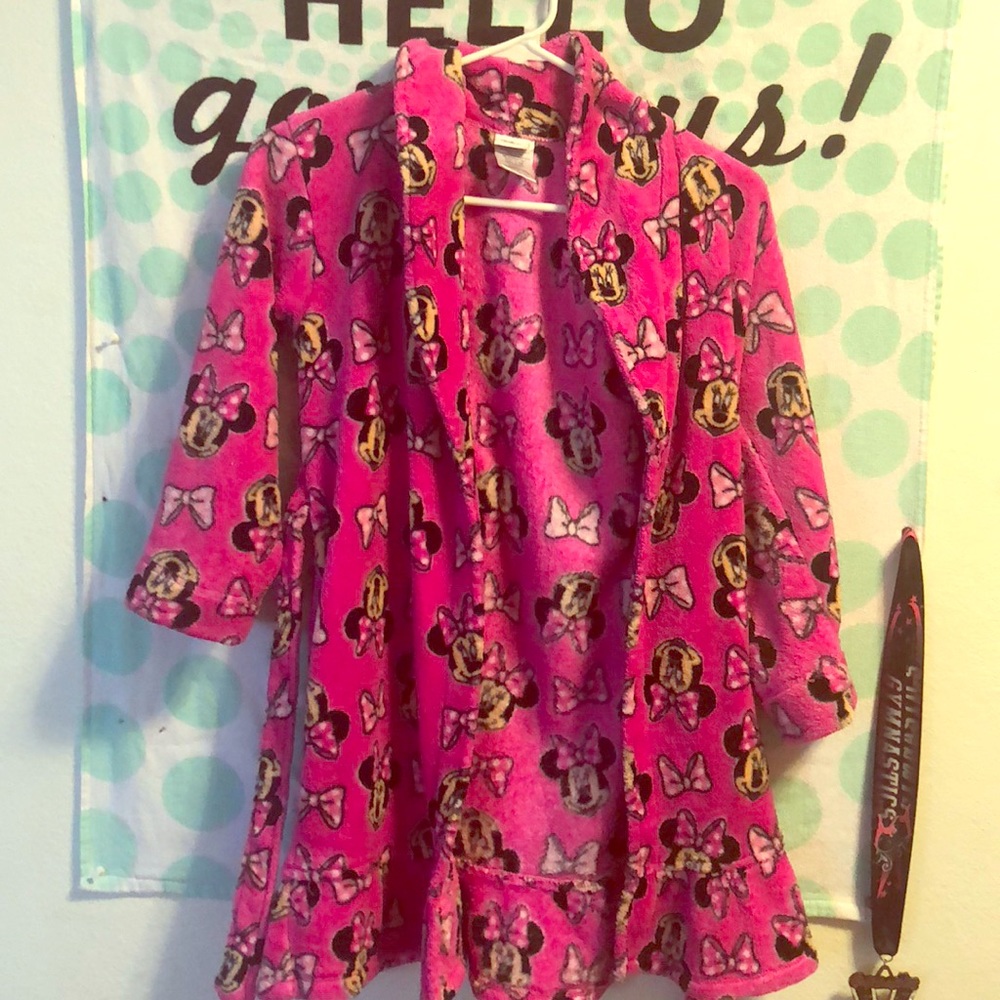Pink mini mousse Disney robe